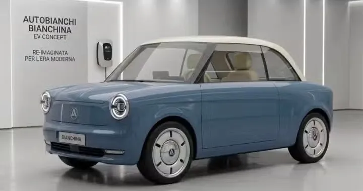Nuova Autobianchi Bianchina, il render che immagina il ritorno dell'icona italiana