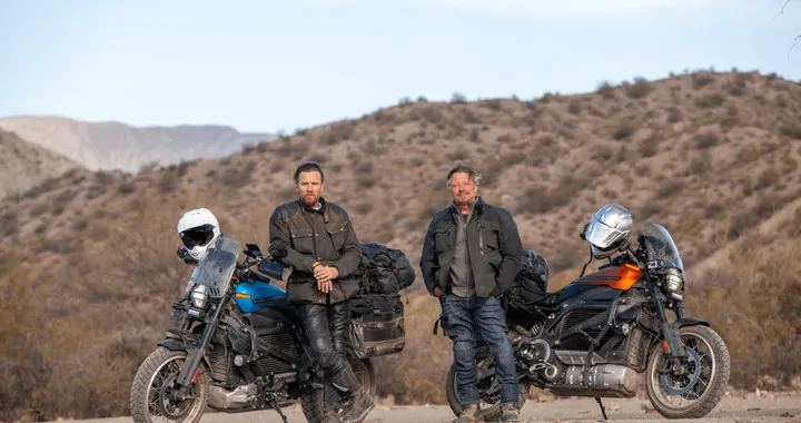 Harley-Davidson in "Long way up", di Ewan McGregor, con la LiveWire