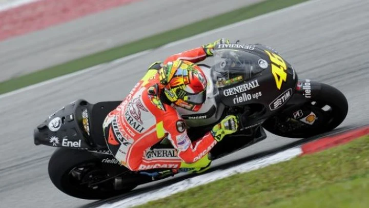 MotoGP: Rossi e Hayden ottimisti dopo il primo giorno a Sepang