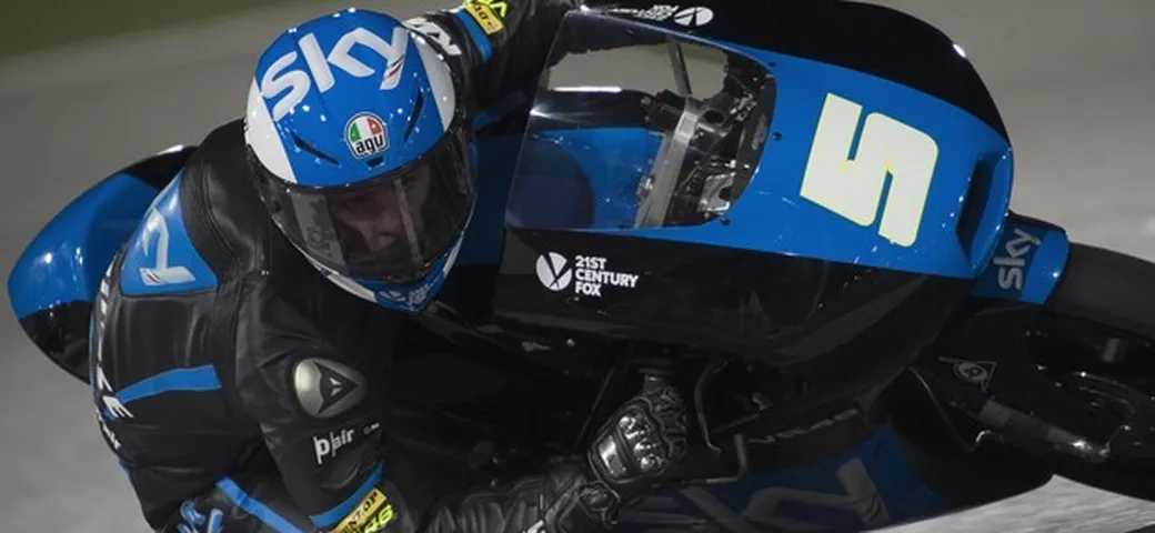 Moto3, Qatar: Fenati si conferma il più veloce nelle FP2, 4° Antonelli