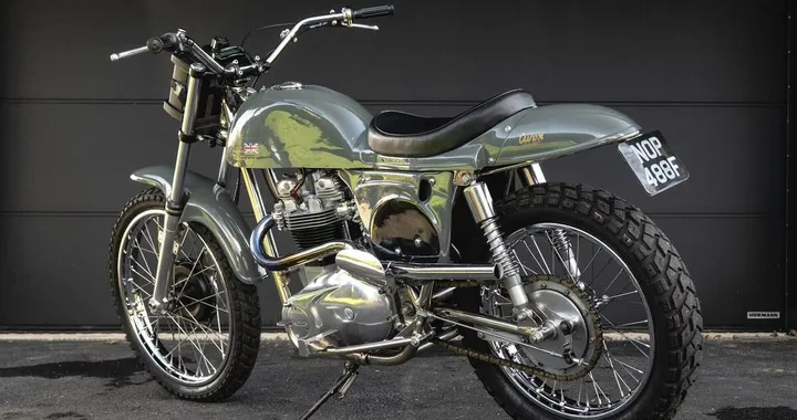 Moto da collezione: in vendita la rara Metisse Steve McQueen 2008