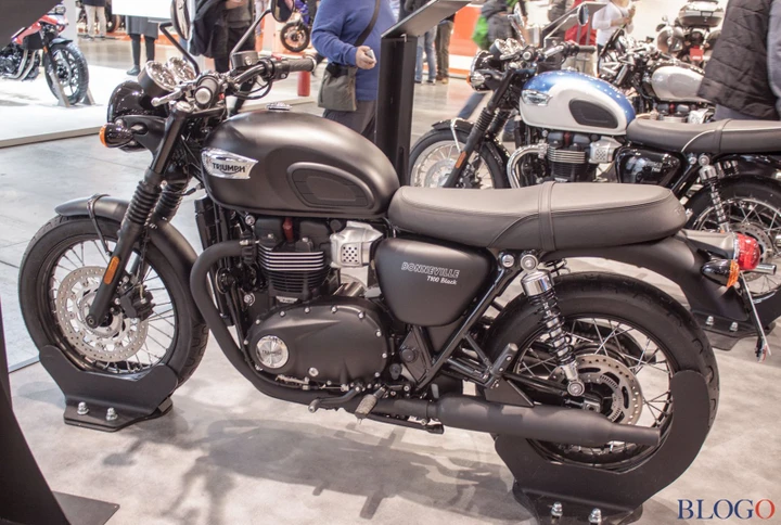 Triumph Bonneville T100 e T100 Black 2017