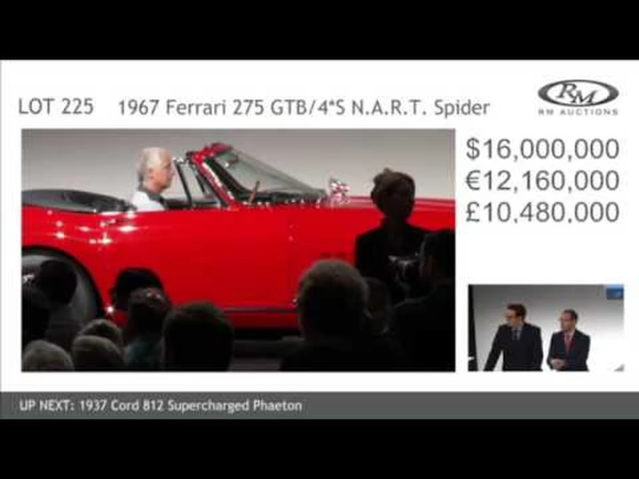 Ferrari 275 GTB/4 NART Spider del 1967