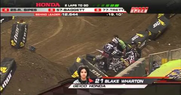 2011 AMA 250 Supercross Rd 6 Houston part 3