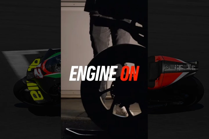 MotoGP, Aprilia: accesa la nuova RS-GP 2022