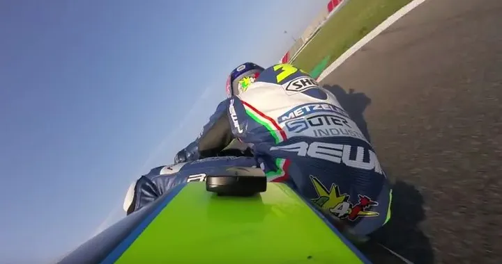 Suter MMX 500: in pista a Misano con Fabrizio Lai [Video]