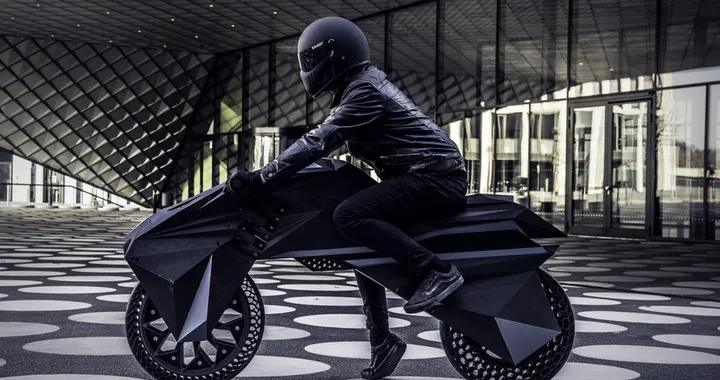 Nera: la moto elettrica stampata in 3D