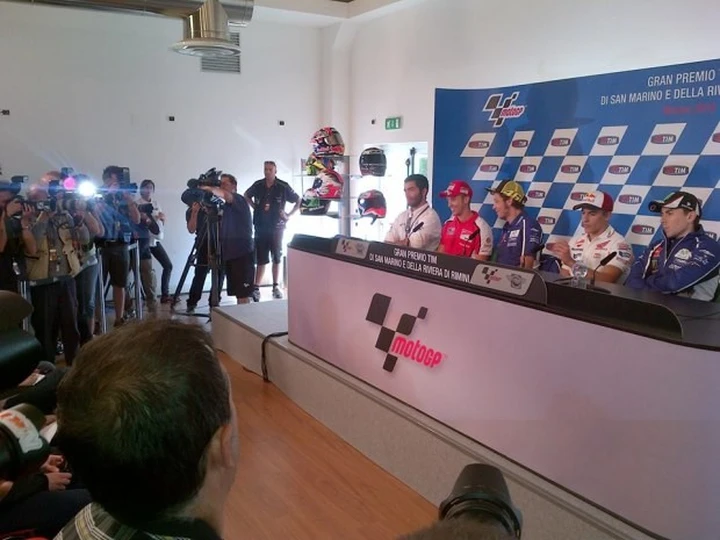 MotoGP Misano 2014: la Conferenza Stampa ufficiale 'apre le danze' [FOTO]