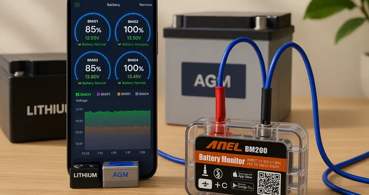 Monitoraggio batteria smart a meno di 34€: l’accessorio auto che fa la differenza