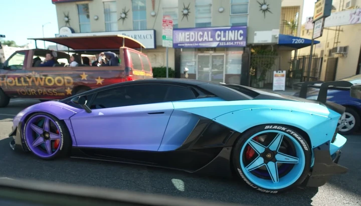 Auto dei vip: la Lamborghini Aventador SV di Chris Brown [Video]