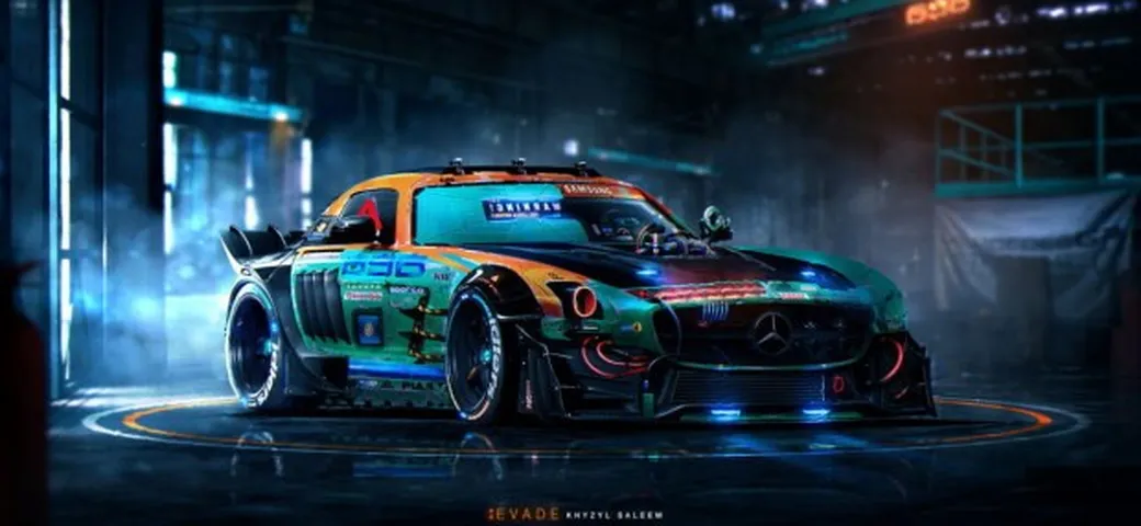 Le 5 supercar fantascientifiche di Khyzyl Saleem
