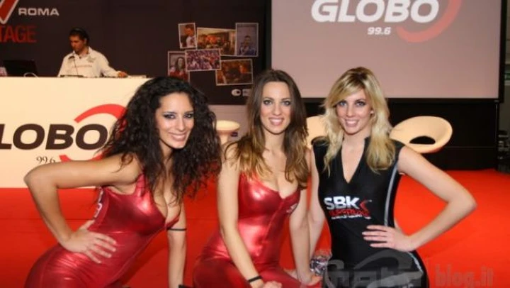 Motodays 2012: le ragazze del salone di Roma - 1a parte