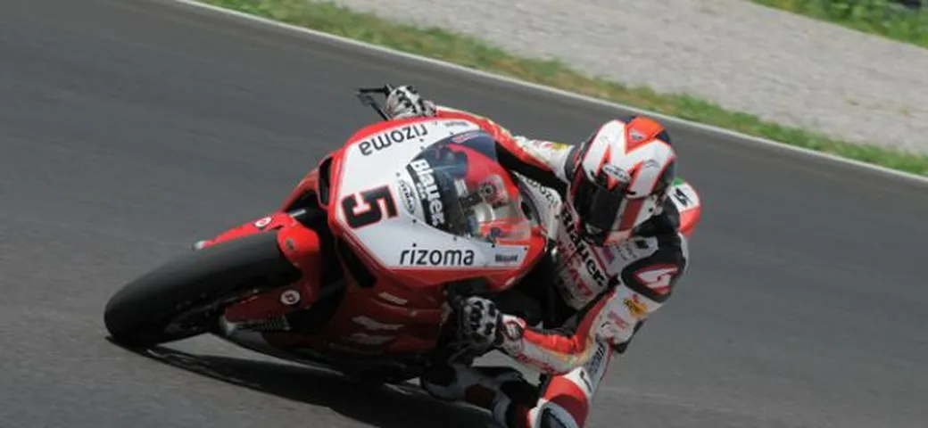 Dario Marchetti agli Speed Days in sella ad una Ducati