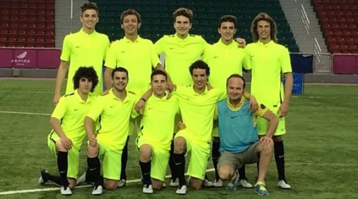 MotoGP: sfida Rossi-Xavi a calcio [Foto e Video]