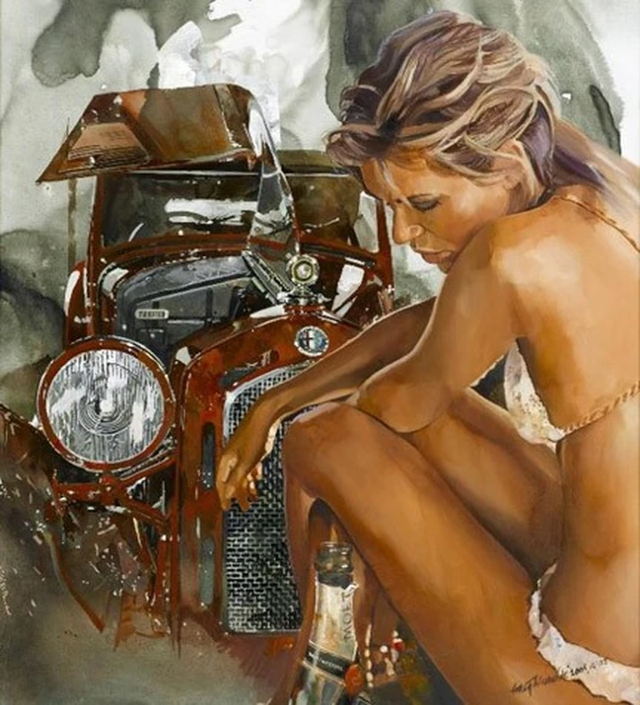 Craig Warwick: arte fra i motori
