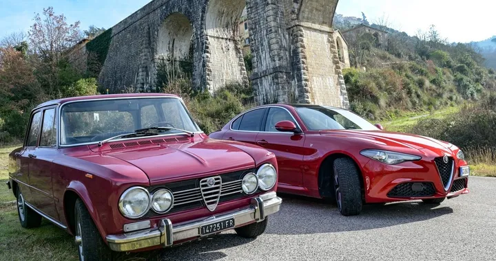 Alfa Romeo Giulia 6 C Villa d’Este: la prova su strada con l'antenata del 1973