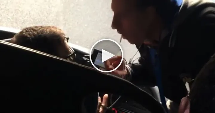 Palermo: lite tra un Vigile e l'autista di un autobus [Video]