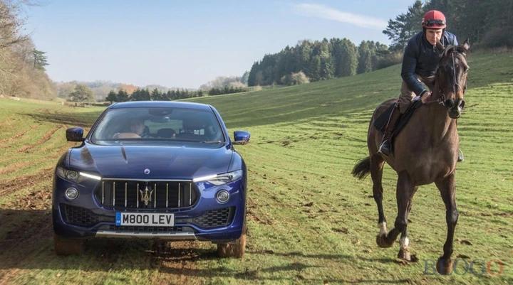 La Maserati Levante sfida un cavallo [Video]
