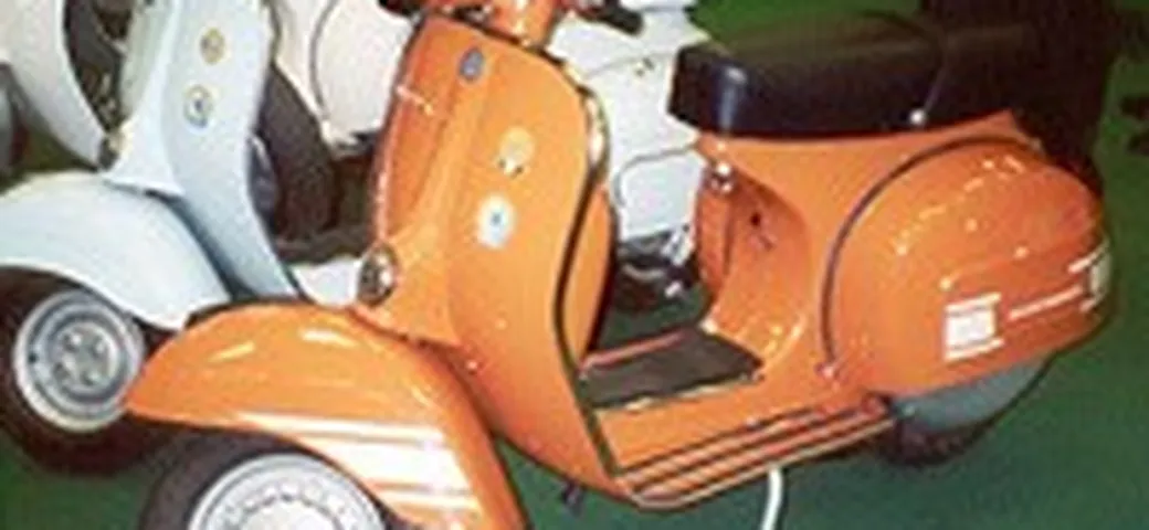 In Vespa all'Elefantentreffen tra neve e ghiaccio