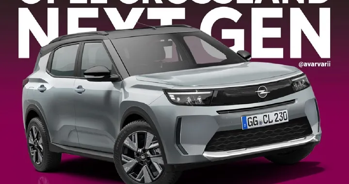 Nuova Opel Crossland: ecco come cambierà il suo design [RENDER]