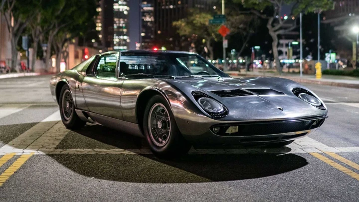 Lamborghini Miura: un esemplare con pochissimi km all’asta il 14 agosto
