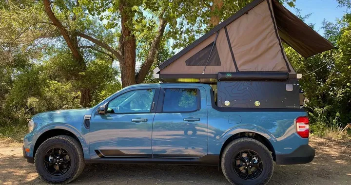 Ford Maverick camperizzato in fai da te: ha davvero tutto