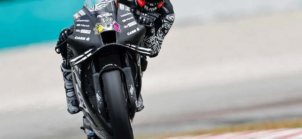 MotoGP Test Sepang: Aprilia davanti nel Day-1