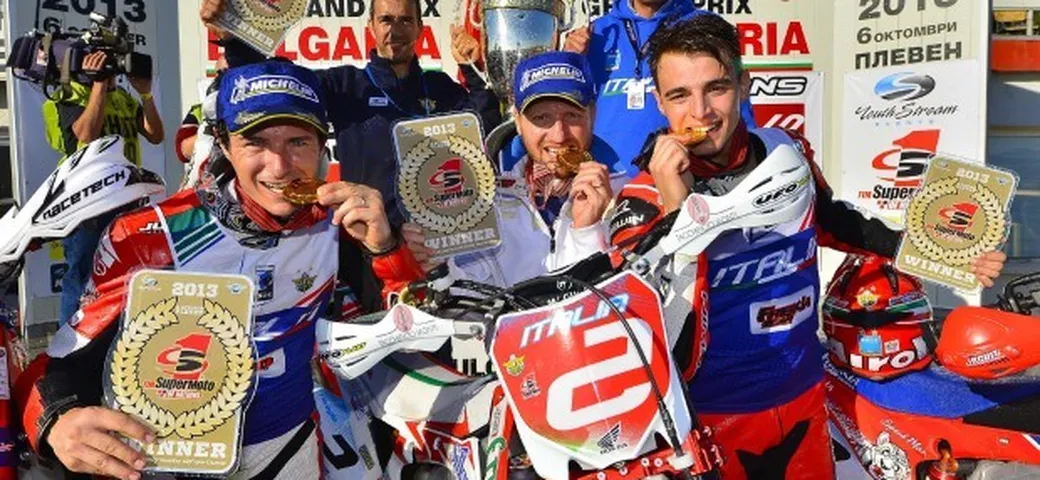 Supermoto delle Nazioni 2013: La Maglia Azzurra è Campione