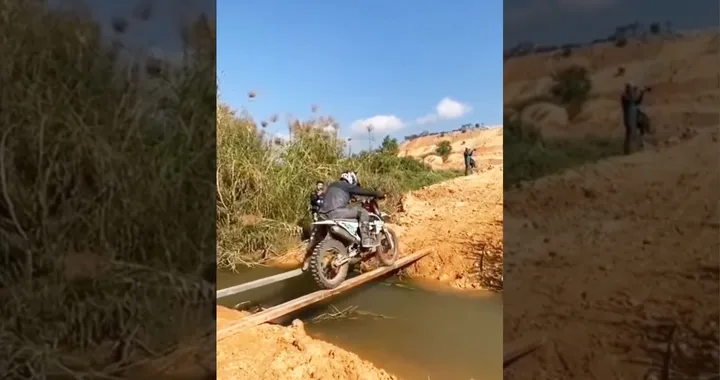 Enduro livello Pro: oltrepassare un torrente (Video)