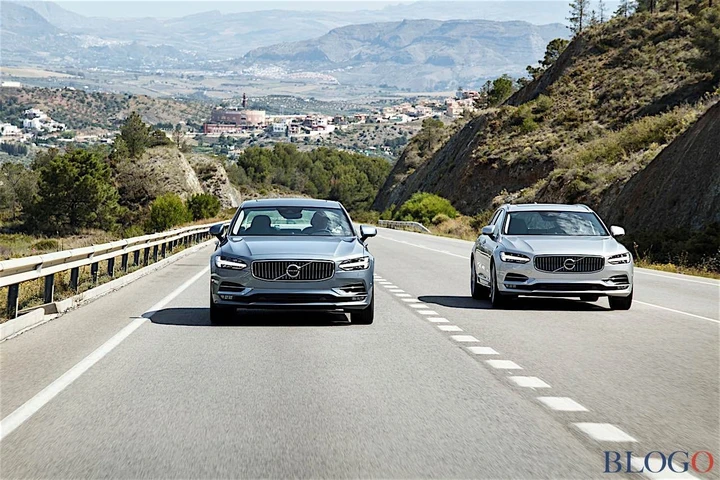 Volvo S90 e V90: primo contatto su strada