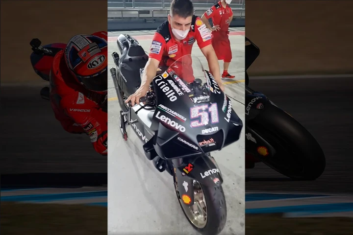 MotoGP, Ducati: il sound della Desmosedici GP 2022 di Michele Pirro