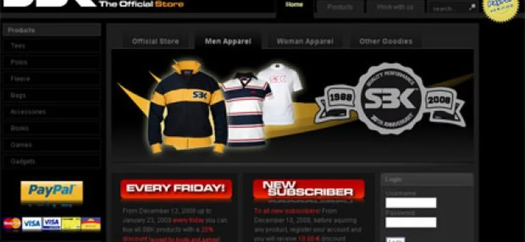 E' online il nuovo SBK Official Store