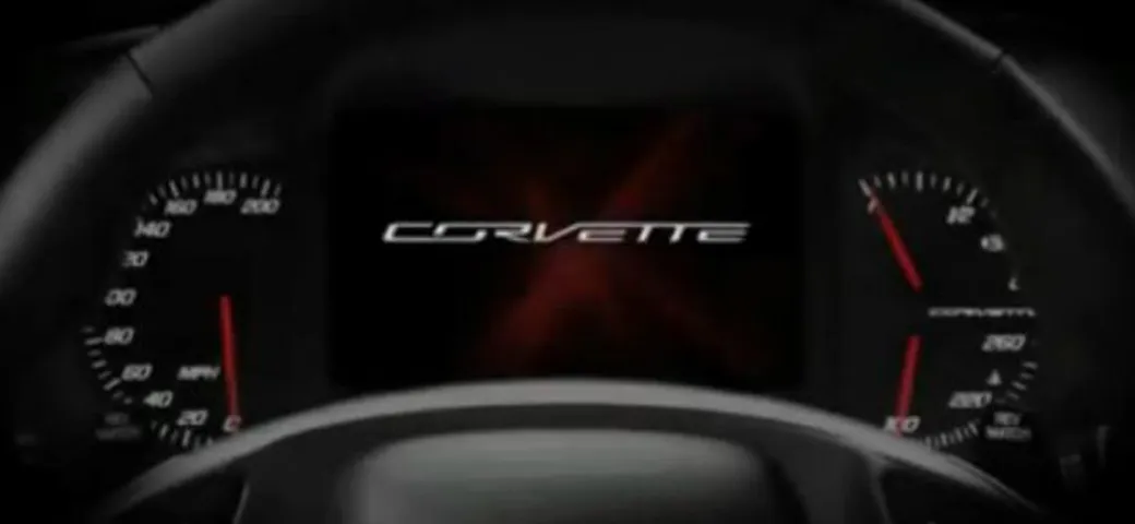 Corvette Stingray: il quadro strumenti digitale in video