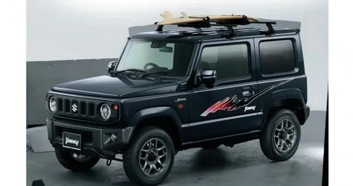 Suzuki Jimny: le grafiche vintage Anni '80