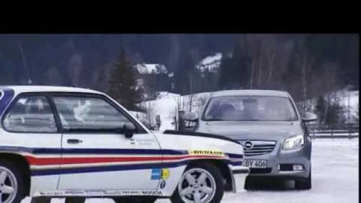 Video: Opel Insignia 4x4 contro Ascona 400 Rally