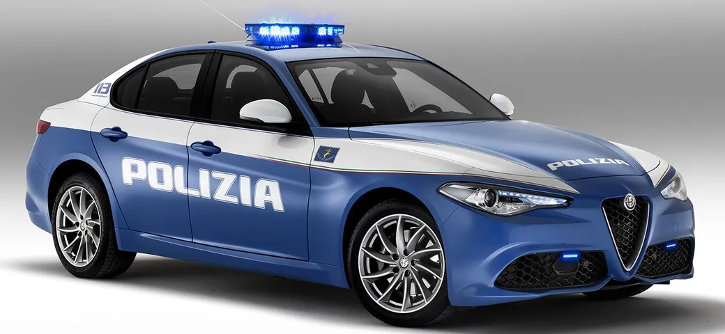 Alfa Romeo Giulia Polizia: foto e informazioni