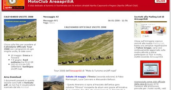 Blog MotoClub AreaapriliA M&TOOR