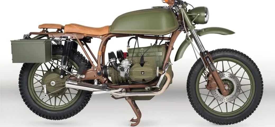 Mortaio, Special OCGarage su base BMW R80RT al Motor Bike Expo 2015 [Video]