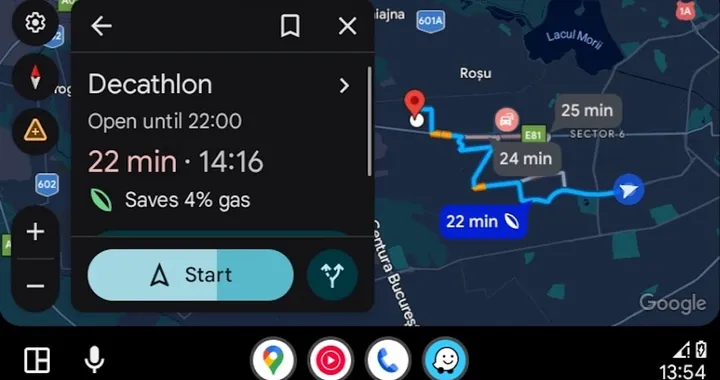Waze bug su Android Auto, impossibile annullare il percorso