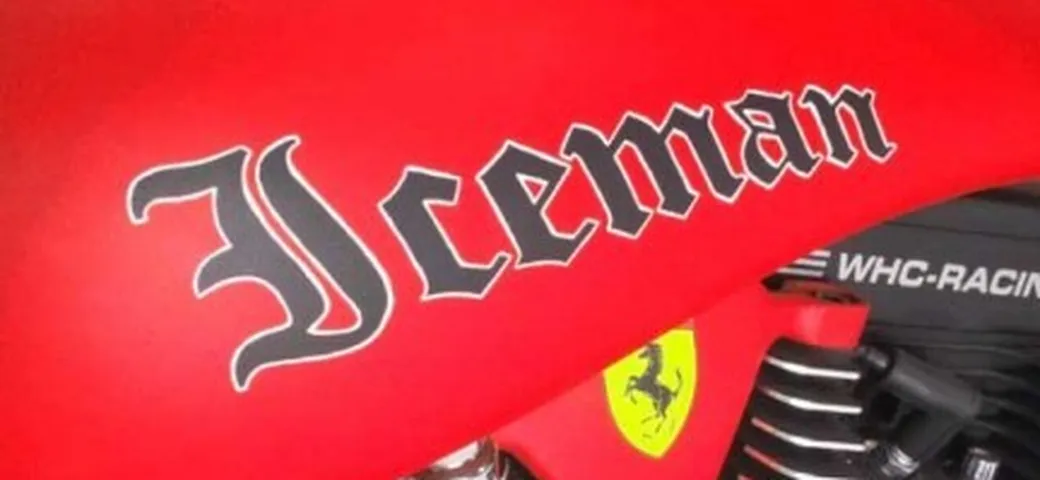 Harley Iceman 2 replica Ferrari Raikkonen