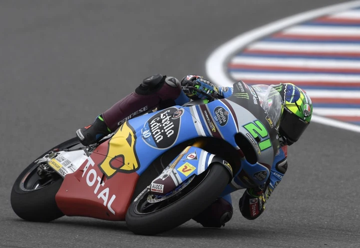 Moto2, Argentina QP: Oliveira pole, Morbidelli 2°