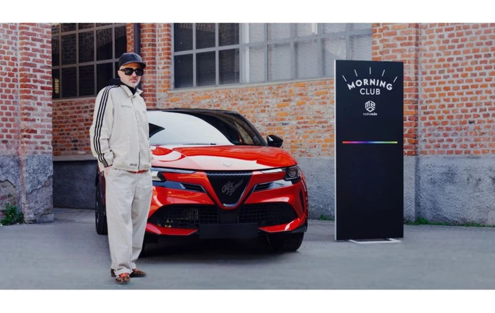 Alfa Romeo Junior protagonista all'm2o Morning Club con Samuel