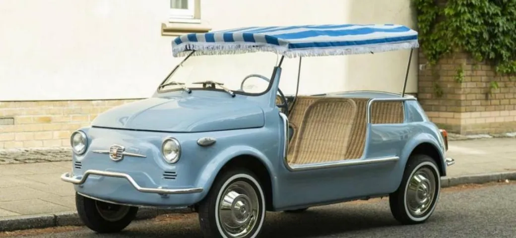Fiat 500 Jolly: una replica Made in Italy in vendita in UK