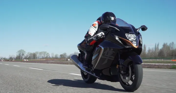 Suzuki Hayabusa 2021, la video-prova a Vairano