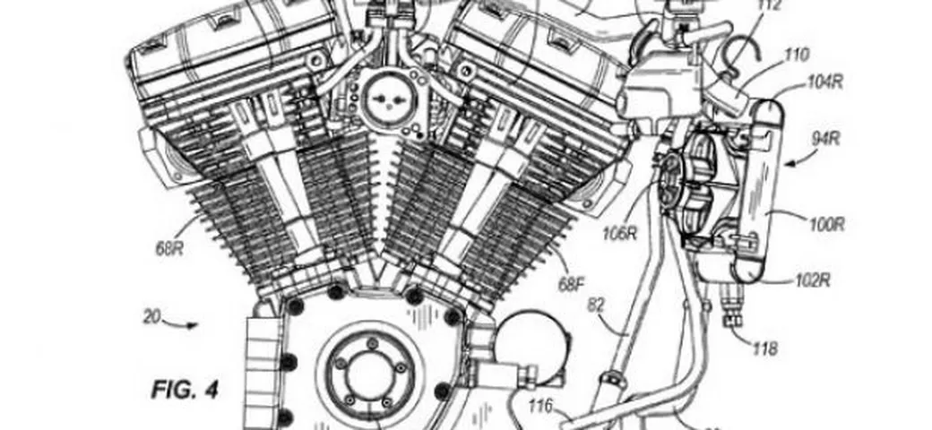 Harley Davidson brevetta il raffreddamento a liquido per i Big Twin
