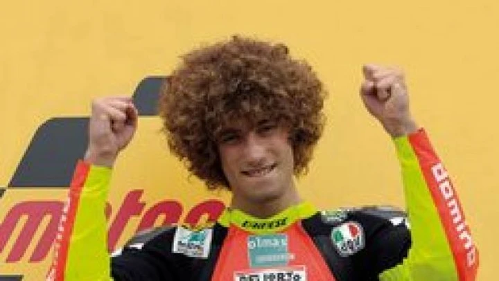 Marco Simoncelli incontra i fans ad Ancona