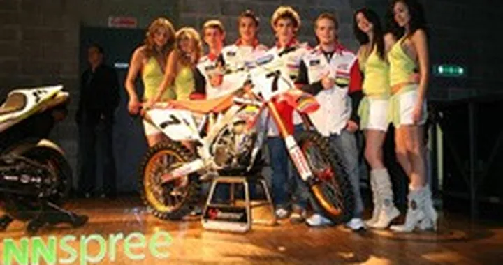 Martin Honda alla notte HANNspree 2007