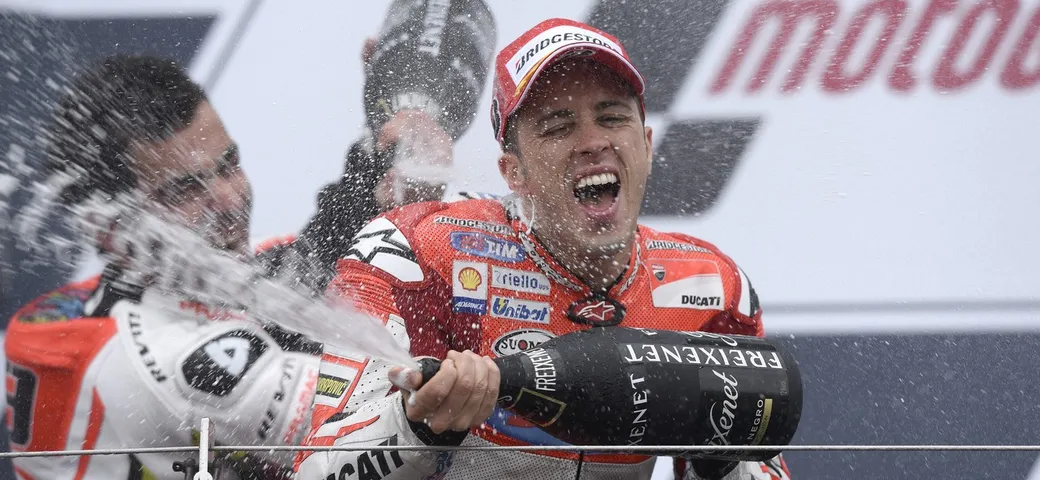 Dovizioso 3° a Silverstone: 