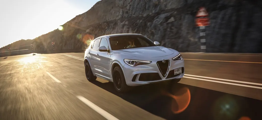 Alfa Romeo Stelvio Quadrifoglio: test drive a Dubai