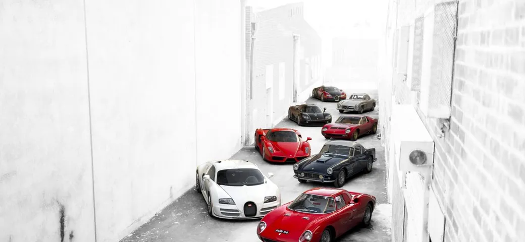Cinque grandi auto all'asta a Monterey